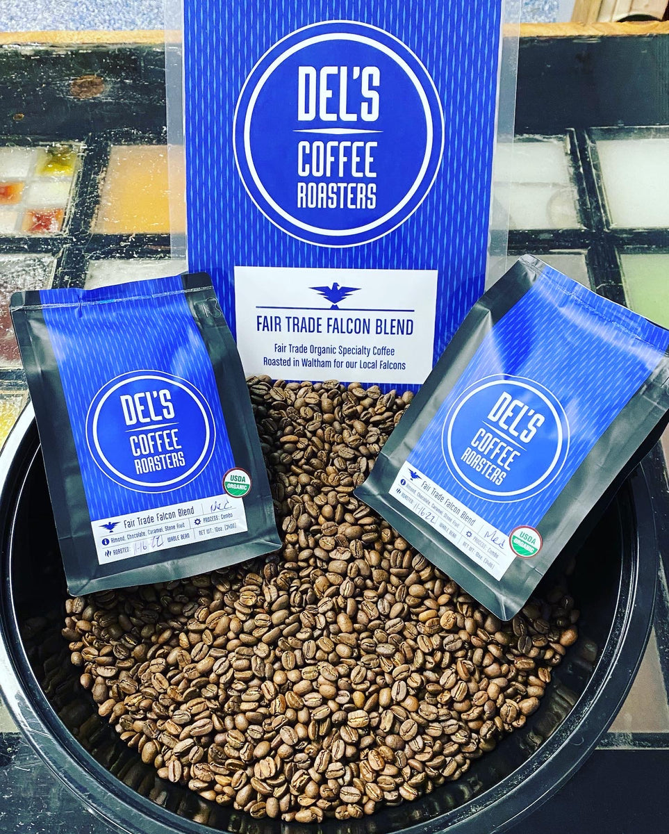 Fair Trade Falcon Blend Del's Coffee Roasters