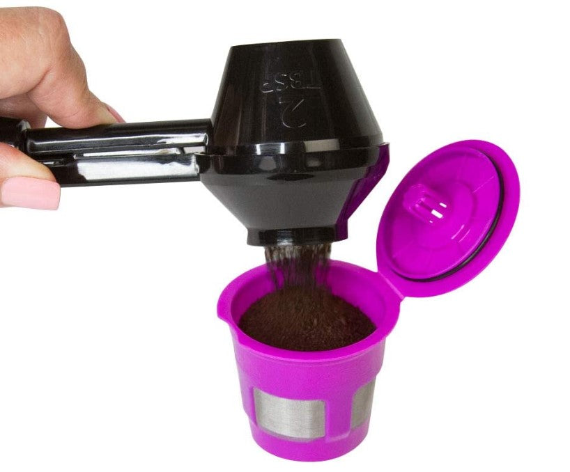 Reusable K Cup Coffee Pod Filters & Coffee Scoop – Del's Coffee Roasters