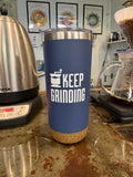 Del's Coffee Logo 22oz Travel Tumbler